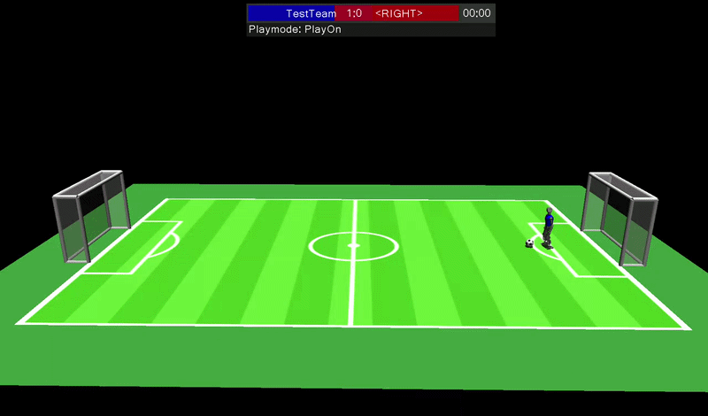 对抗机器人的运行演示